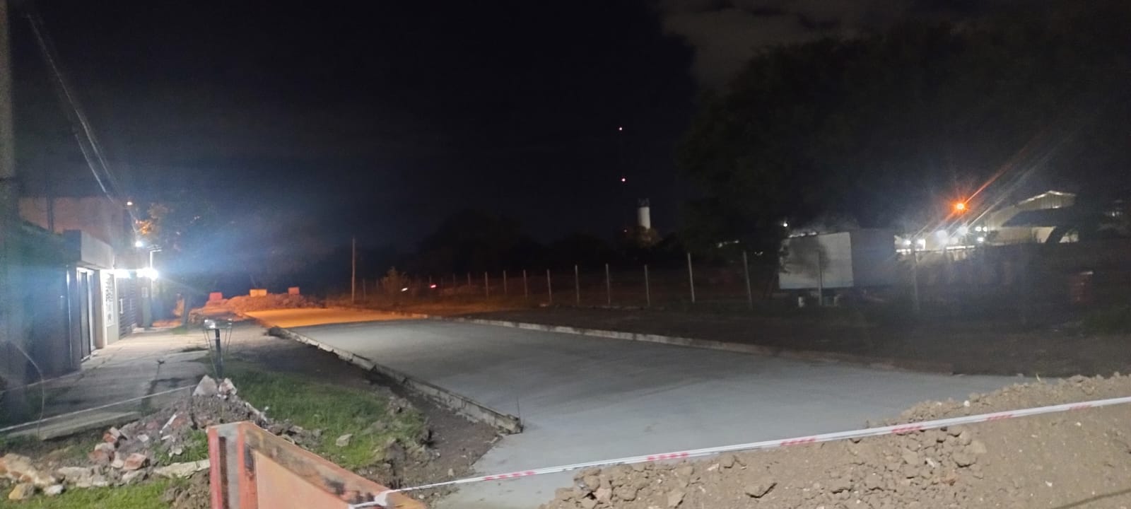 De Morgan con la capa base colocada vista desde Falcón.